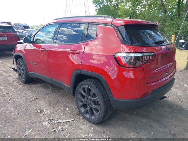 Продаж на аукціоні авто 2021 Jeep Compass 80th Anniversary, vin: 3C4NJDEB6MT537209, номер лоту: 45087493