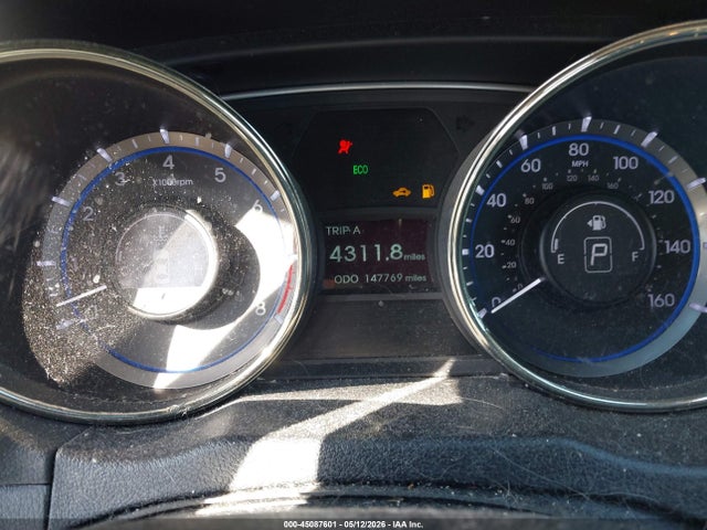 2012 Hyundai Sonata Se 2.0t მანქანა იყიდება აუქციონზე, vin: 5NPEC4AB7CH361298, აუქციონის ნომერი: 45087601