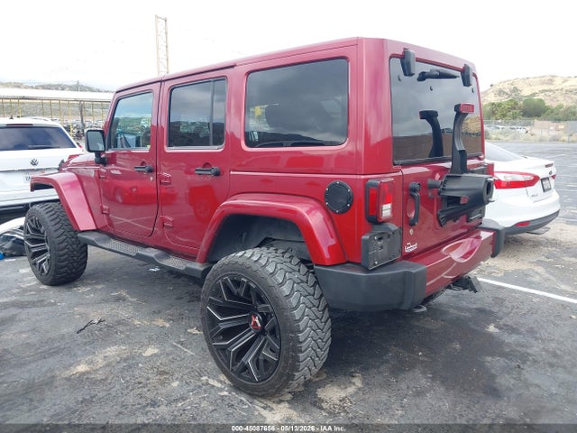 45087656 :رقم المزاد ، 1C4BJWEG1CL258075 vin ، 2012 Jeep Wrangler Unlimited Sahara مزاد بيع