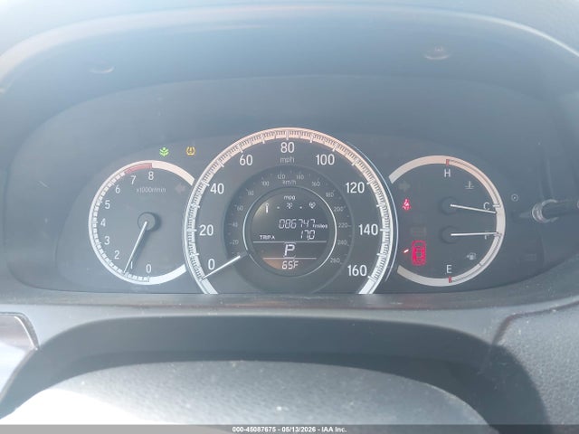 45087675 :رقم المزاد ، 1HGCR3F84GA004611 vin ، 2016 Honda Accord Ex-l V-6 مزاد بيع