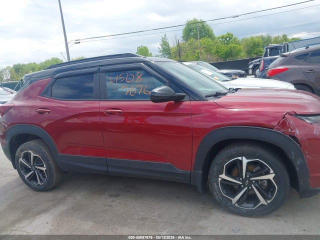 Продажа на аукционе авто 2022 Chevrolet Trailblazer Fwd Rs, vin: KL79MTSLXNB007907, номер лота: 45087676