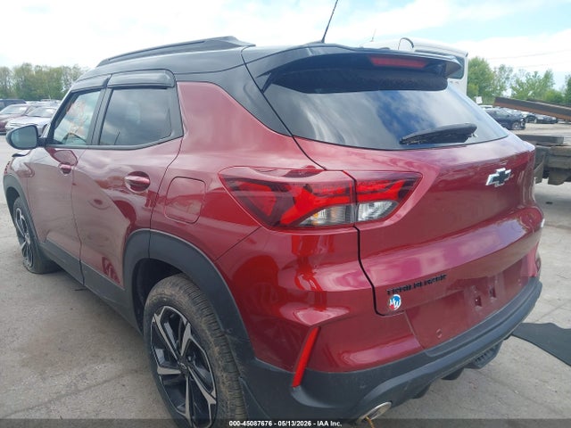 Продажа на аукционе авто 2022 Chevrolet Trailblazer Fwd Rs, vin: KL79MTSLXNB007907, номер лота: 45087676