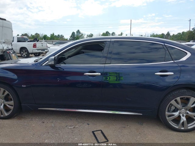 2016 Infiniti Q70l 5.6x მანქანა იყიდება აუქციონზე, vin: JN1AY1PR4GM590037, აუქციონის ნომერი: 45087713
