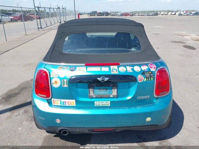 Aukcja sprzedaży 2017 Mini Convertible Cooper, vin: WMWWG5C35H3C99309, numer aukcji: 45087719