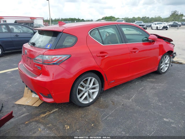 Продаж на аукціоні авто 2014 Lexus Ct 200h, vin: JTHKD5BH2E2201986, номер лоту: 45087723