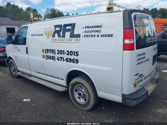 2017 Gmc Savana 2500 Work Van მანქანა იყიდება აუქციონზე, vin: 1GTW7AFF1H1915775, აუქციონის ნომერი: 45087753