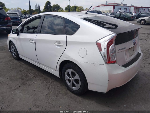 2013 Toyota Prius Two მანქანა იყიდება აუქციონზე, vin: JTDKN3DU5D5660178, აუქციონის ნომერი: 45087754