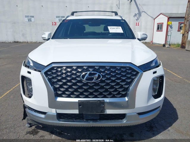 45087853 :رقم المزاد ، KM8R7DHE3MU230250 vin ، 2021 Hyundai Palisade Calligraphy مزاد بيع