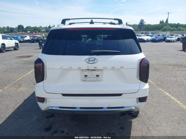 45087853 :رقم المزاد ، KM8R7DHE3MU230250 vin ، 2021 Hyundai Palisade Calligraphy مزاد بيع