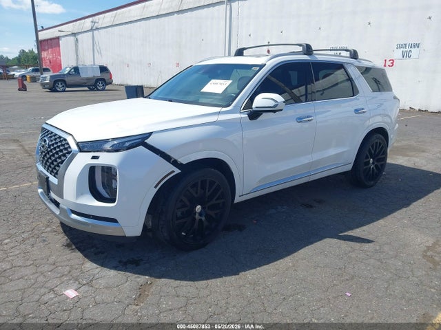 45087853 :رقم المزاد ، KM8R7DHE3MU230250 vin ، 2021 Hyundai Palisade Calligraphy مزاد بيع