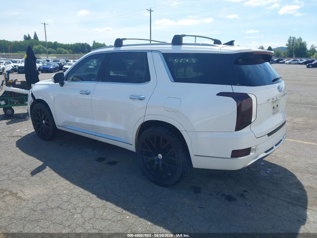 45087853 :رقم المزاد ، KM8R7DHE3MU230250 vin ، 2021 Hyundai Palisade Calligraphy مزاد بيع