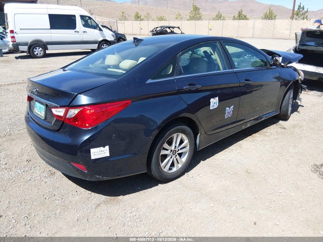 2014 Hyundai Sonata Gls მანქანა იყიდება აუქციონზე, vin: 5NPEB4AC9EH881646, აუქციონის ნომერი: 45087913