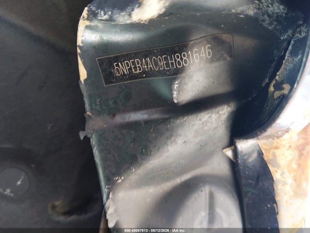 2014 Hyundai Sonata Gls მანქანა იყიდება აუქციონზე, vin: 5NPEB4AC9EH881646, აუქციონის ნომერი: 45087913