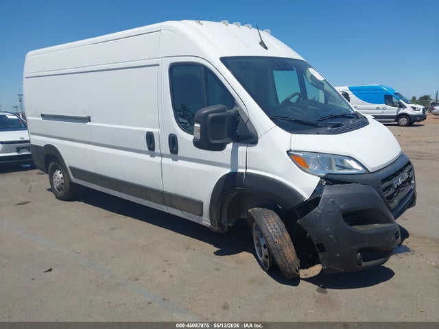45087975 :رقم المزاد ، 3C6LRVDG9PE524019 vin ، 2023 Ram Promaster 2500 High Roof 159 Wb مزاد بيع