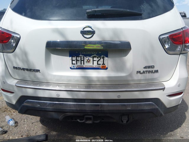 Продаж на аукціоні авто 2014 Nissan Pathfinder Platinum/s/sl/sv, vin: 5N1AR2MM3EC673711, номер лоту: 45088036