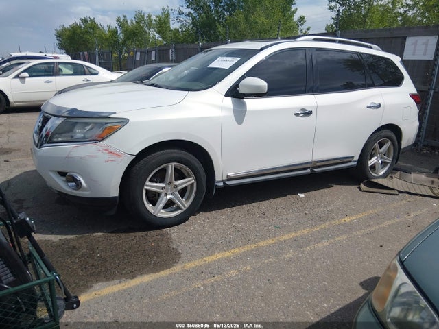 Продаж на аукціоні авто 2014 Nissan Pathfinder Platinum/s/sl/sv, vin: 5N1AR2MM3EC673711, номер лоту: 45088036