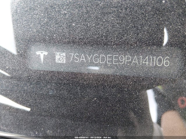 2023 Tesla Model Y Awd/long Range Dual Motor All-wheel Drive მანქანა იყიდება აუქციონზე, vin: 7SAYGDEE9PA141106, აუქციონის ნომერი: 45088141