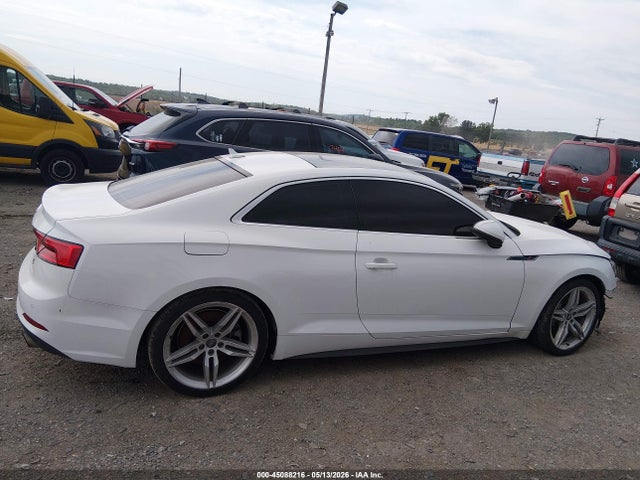 2018 Audi A5 2.0t Premium მანქანა იყიდება აუქციონზე, vin: WAUTNAF56JA003727, აუქციონის ნომერი: 45088216