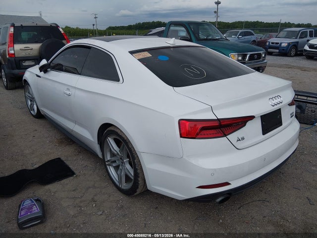 2018 Audi A5 2.0t Premium მანქანა იყიდება აუქციონზე, vin: WAUTNAF56JA003727, აუქციონის ნომერი: 45088216