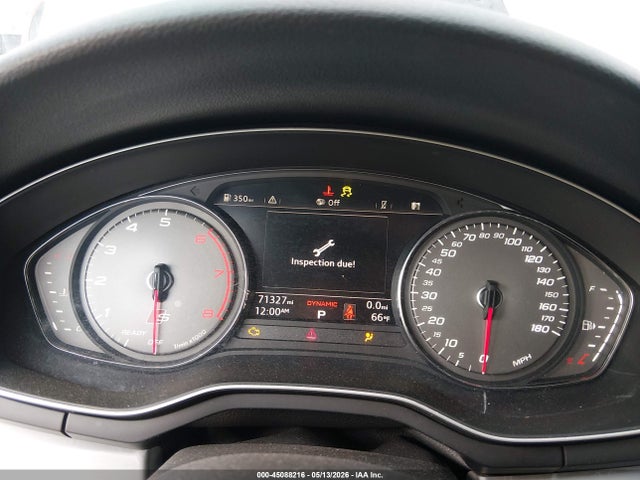 2018 Audi A5 2.0t Premium მანქანა იყიდება აუქციონზე, vin: WAUTNAF56JA003727, აუქციონის ნომერი: 45088216