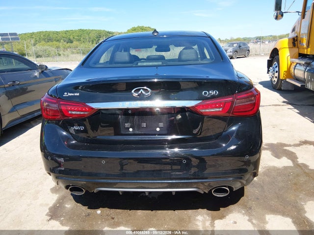 Aukcja sprzedaży 2022 Infiniti Q50 Luxe Awd, vin: JN1EV7BR7NM340535, numer aukcji: 45088265
