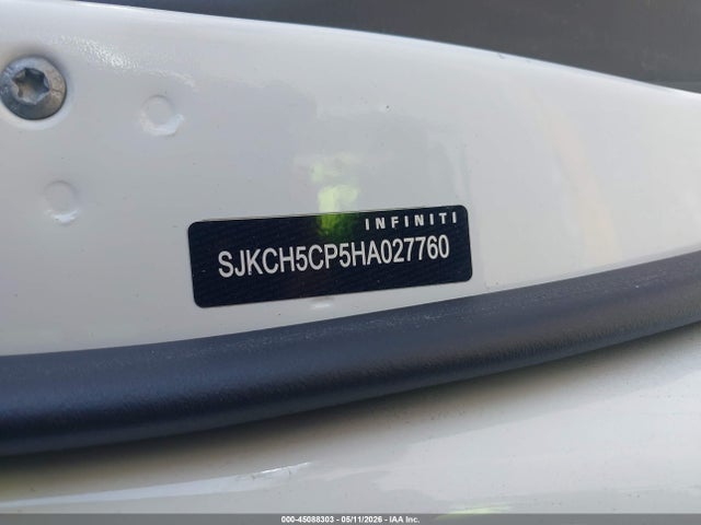 Продажа на аукционе авто 2017 Infiniti Qx30 Sport, vin: SJKCH5CP5HA027760, номер лота: 45088303