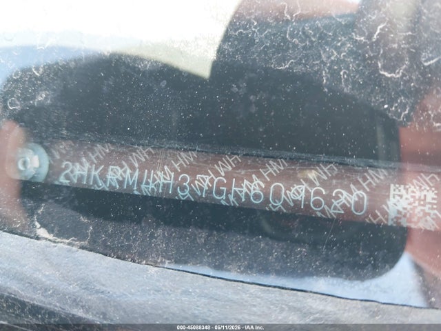 45088348 :رقم المزاد ، 2HKRM4H37GH609620 vin ، 2016 Honda Cr-v Lx مزاد بيع