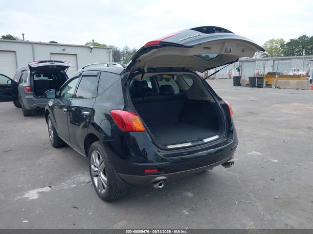 2009 Nissan Murano Le მანქანა იყიდება აუქციონზე, vin: JN8AZ18W69W159483, აუქციონის ნომერი: 45088476