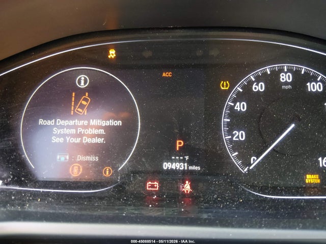 1HGCV1F49JA174046 Honda ACCORD EX