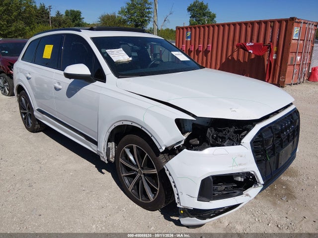 2022 Audi Q7 Premium Plus 55 Tfsi Quattro Tiptronic მანქანა იყიდება აუქციონზე, vin: WA1LXBF76ND006324, აუქციონის ნომერი: 45088535