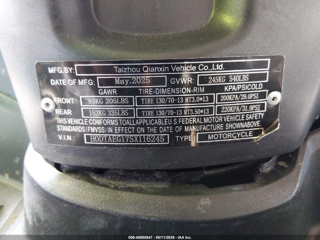 Tank Pro 200 2025 H0DTAEG17SX116245 Image 10