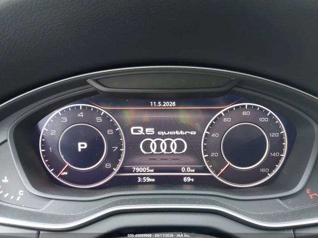 2019 Audi Q5 45 Premium მანქანა იყიდება აუქციონზე, vin: WA1BNAFY9K2081000, აუქციონის ნომერი: 45088668