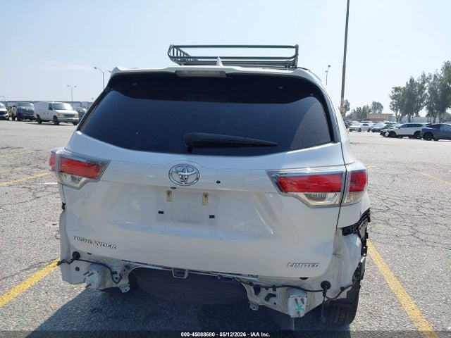 Aukcja sprzedaży 2016 Toyota Highlander Limited V6, vin: 5TDYKRFH5GS124478, numer aukcji: 45088680