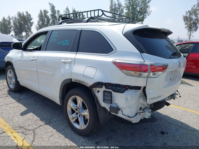 Aukcja sprzedaży 2016 Toyota Highlander Limited V6, vin: 5TDYKRFH5GS124478, numer aukcji: 45088680