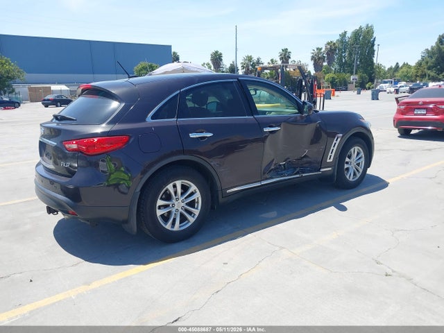45088687 :رقم المزاد ، JN8CS1MW1DM172505 vin ، 2013 Infiniti Fx37 مزاد بيع