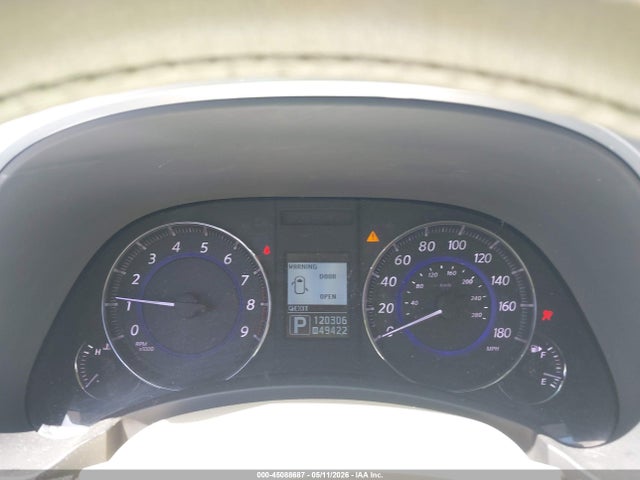 45088687 :رقم المزاد ، JN8CS1MW1DM172505 vin ، 2013 Infiniti Fx37 مزاد بيع