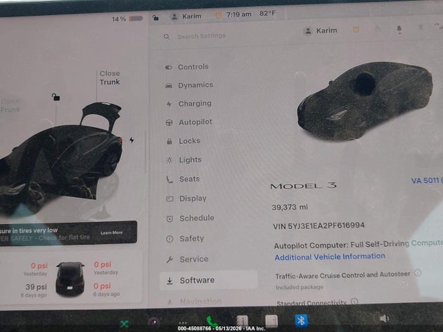 Продаж на аукціоні авто 2023 Tesla Model 3 Rear-wheel Drive, vin: 5YJ3E1EA2PF616994, номер лоту: 45088766