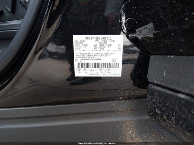 Aukcja sprzedaży 2022 Ford Explorer St, vin: 1FM5K8GC5NGB07960, numer aukcji: 45088899