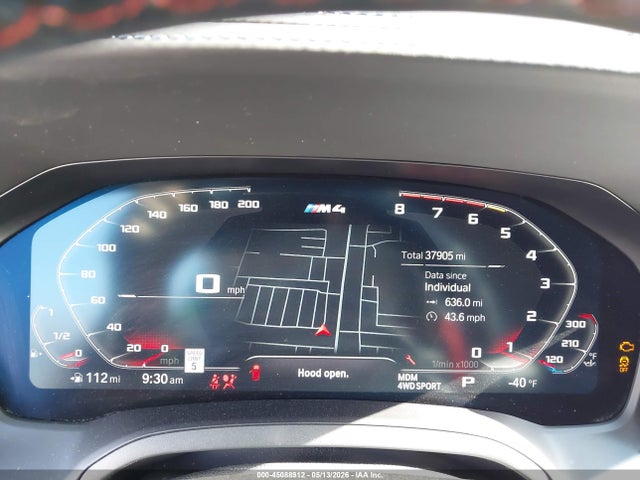 Aukcja sprzedaży 2023 Bmw M4 Competition Xdrive, vin: WBS43AZ06PCM35849, numer aukcji: 45088912