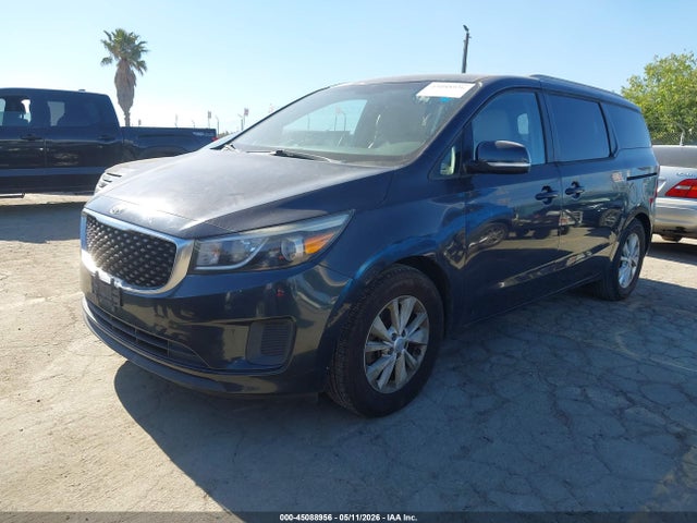 2016 Kia Sedona Lx მანქანა იყიდება აუქციონზე, vin: KNDMB5C10G6119493, აუქციონის ნომერი: 45088956