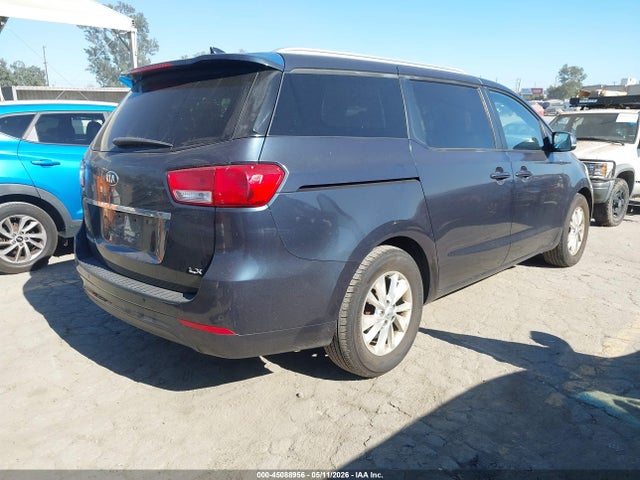 2016 Kia Sedona Lx მანქანა იყიდება აუქციონზე, vin: KNDMB5C10G6119493, აუქციონის ნომერი: 45088956