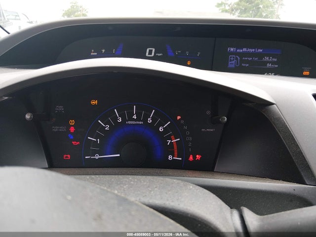 45089003 :رقم المزاد ، 19XFB2F5XCE078901 vin ، 2012 Honda Civic Lx مزاد بيع