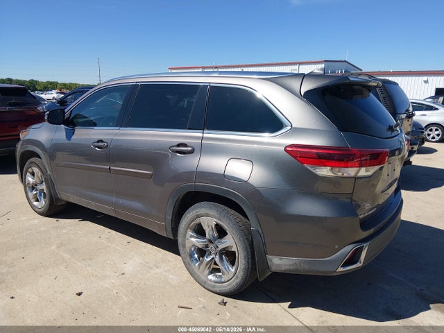 2018 Toyota Highlander Limited Platinum მანქანა იყიდება აუქციონზე, vin: 5TDDZRFH3JS488433, აუქციონის ნომერი: 45089042