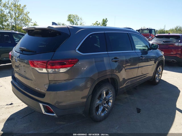 2018 Toyota Highlander Limited Platinum მანქანა იყიდება აუქციონზე, vin: 5TDDZRFH3JS488433, აუქციონის ნომერი: 45089042