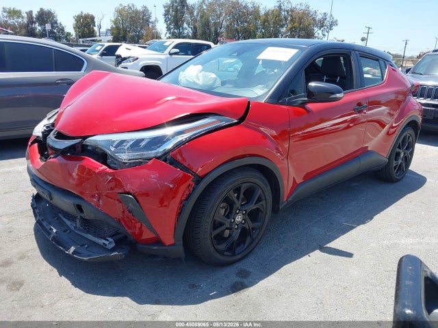 45089065 :رقم المزاد ، JTNKHMBX2M1116668 vin ، 2021 Toyota C-hr Nightshade Edition مزاد بيع