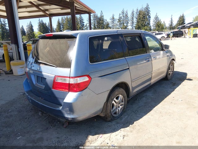2006 Honda Odyssey Ex-l მანქანა იყიდება აუქციონზე, vin: 5FNRL38706B089340, აუქციონის ნომერი: 45089162