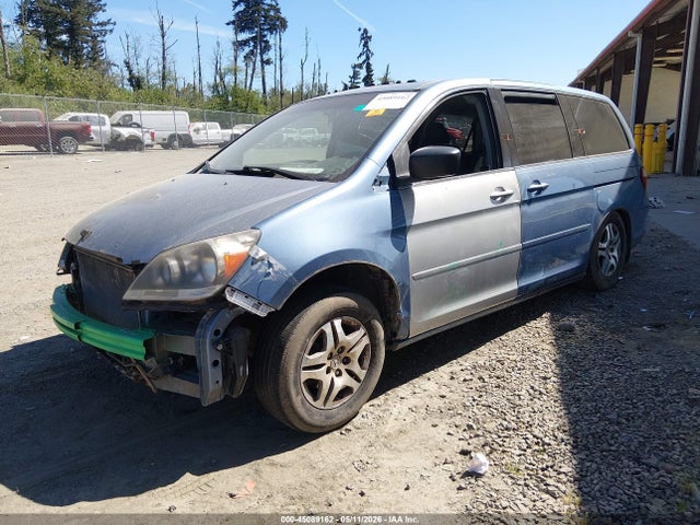 2006 Honda Odyssey Ex-l მანქანა იყიდება აუქციონზე, vin: 5FNRL38706B089340, აუქციონის ნომერი: 45089162