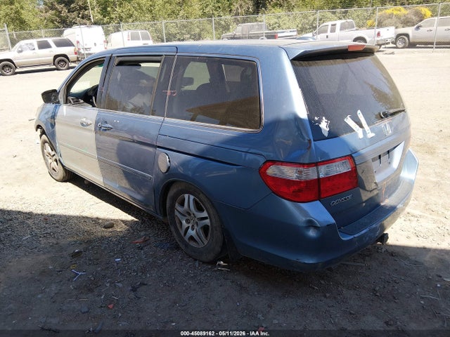 2006 Honda Odyssey Ex-l მანქანა იყიდება აუქციონზე, vin: 5FNRL38706B089340, აუქციონის ნომერი: 45089162