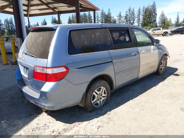 2006 Honda Odyssey Ex-l მანქანა იყიდება აუქციონზე, vin: 5FNRL38706B089340, აუქციონის ნომერი: 45089162