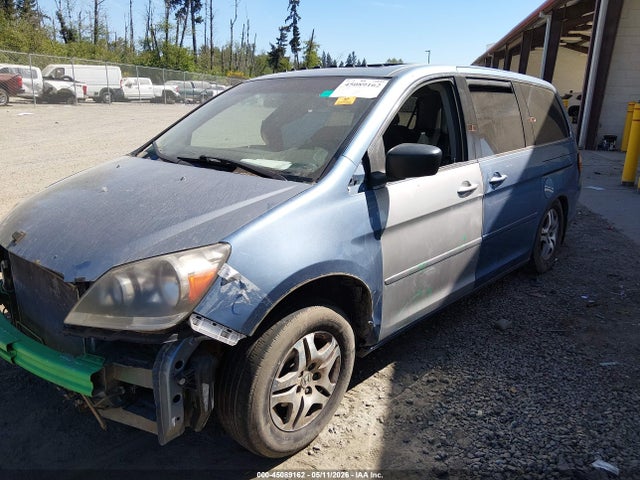 2006 Honda Odyssey Ex-l მანქანა იყიდება აუქციონზე, vin: 5FNRL38706B089340, აუქციონის ნომერი: 45089162